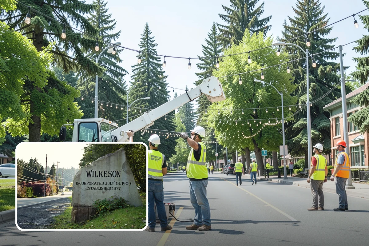 Storm Cleanup in Wilkeson, Pierce County, WA - Restores road and drainage function after storms