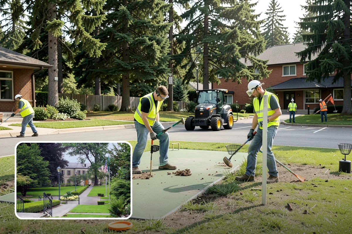 Storm Cleanup in Woodinville, King County, WA - Restores road and drainage function after storms