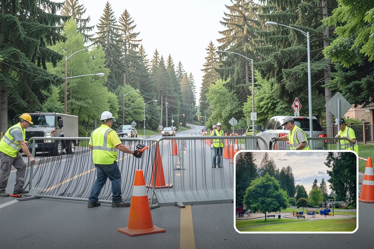Storm Debris Collection in Bonney Lake, Pierce County, WA - Rapid clearing of blocked routes