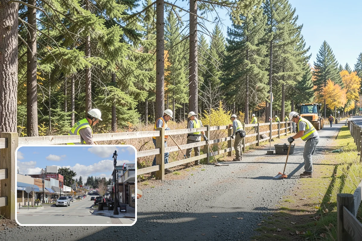 Storm Debris Collection in Bothell, King County, WA - Rapid clearing of blocked routes