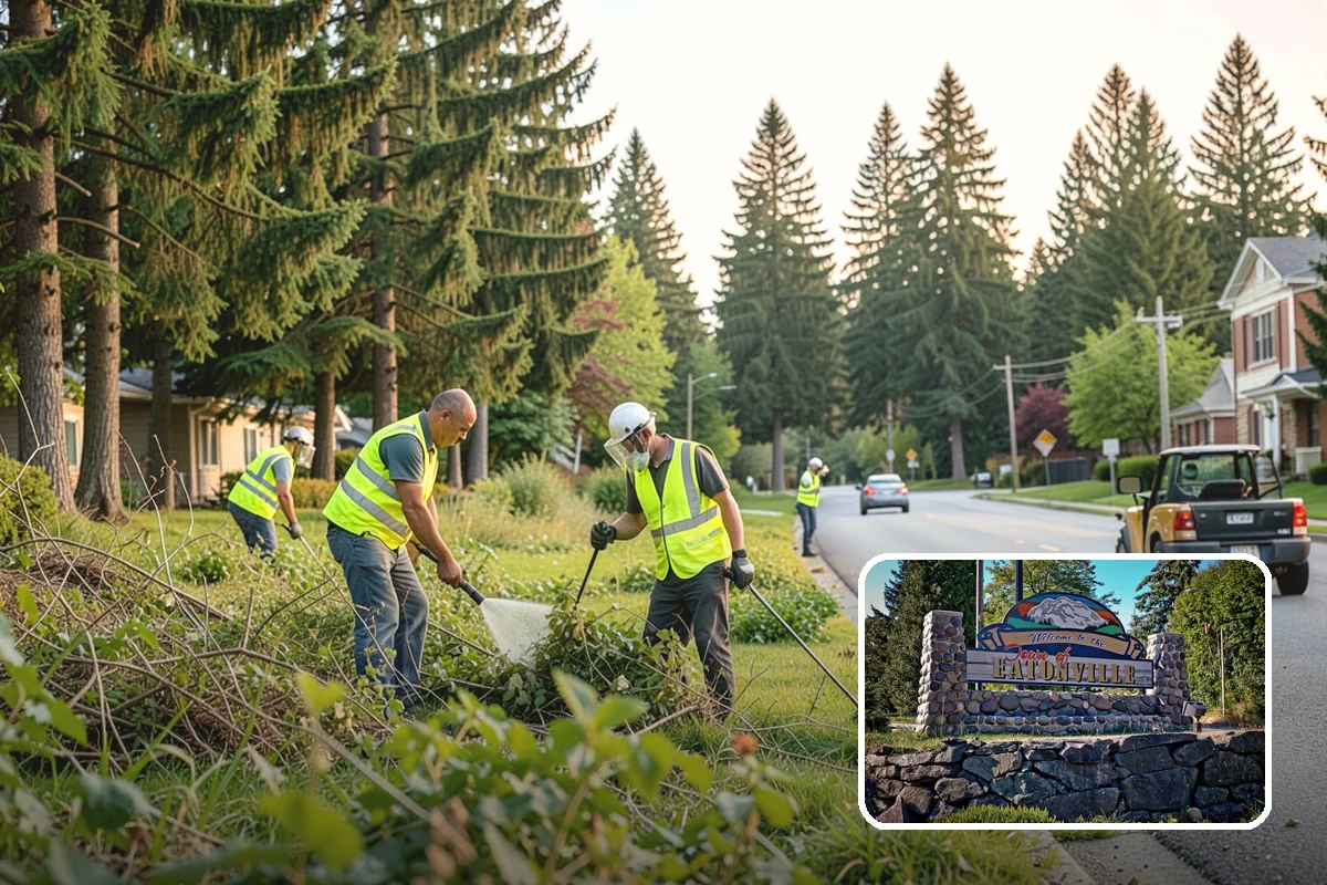 Storm Debris Collection in Eatonville, Pierce County, WA - Rapid clearing of blocked routes