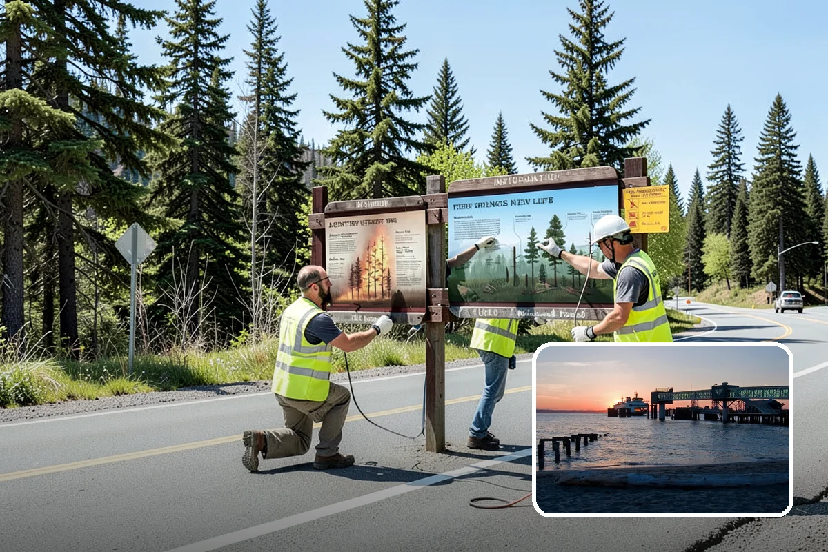 Storm Debris Collection in Edmonds, Snohomish County, WA - Rapid clearing of blocked routes