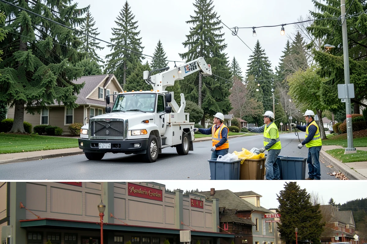 Storm Debris Collection in Issaquah, King County, WA - Collection demand follows the fall and winter windstorm season when tree failures peak.