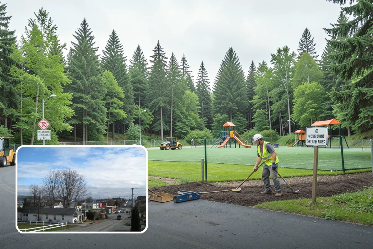 Storm Debris Collection in Langley, Island County, WA - Rapid clearing of blocked routes