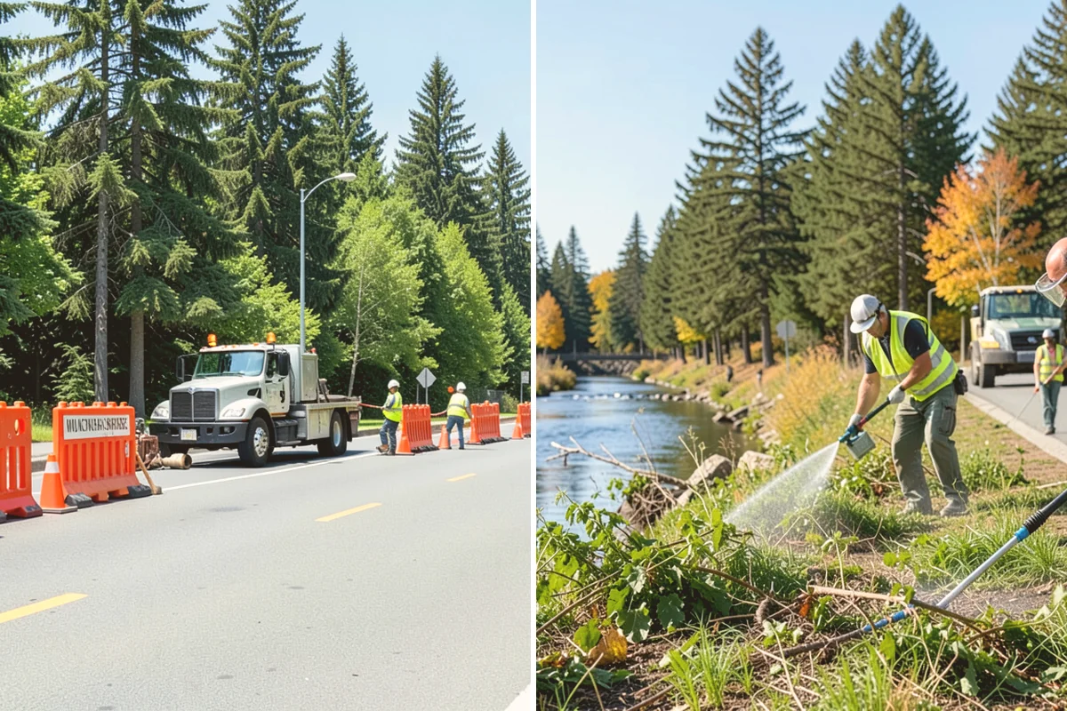 Storm Debris Collection in Lynnwood, Snohomish County, WA - Assess debris volume and priority routes