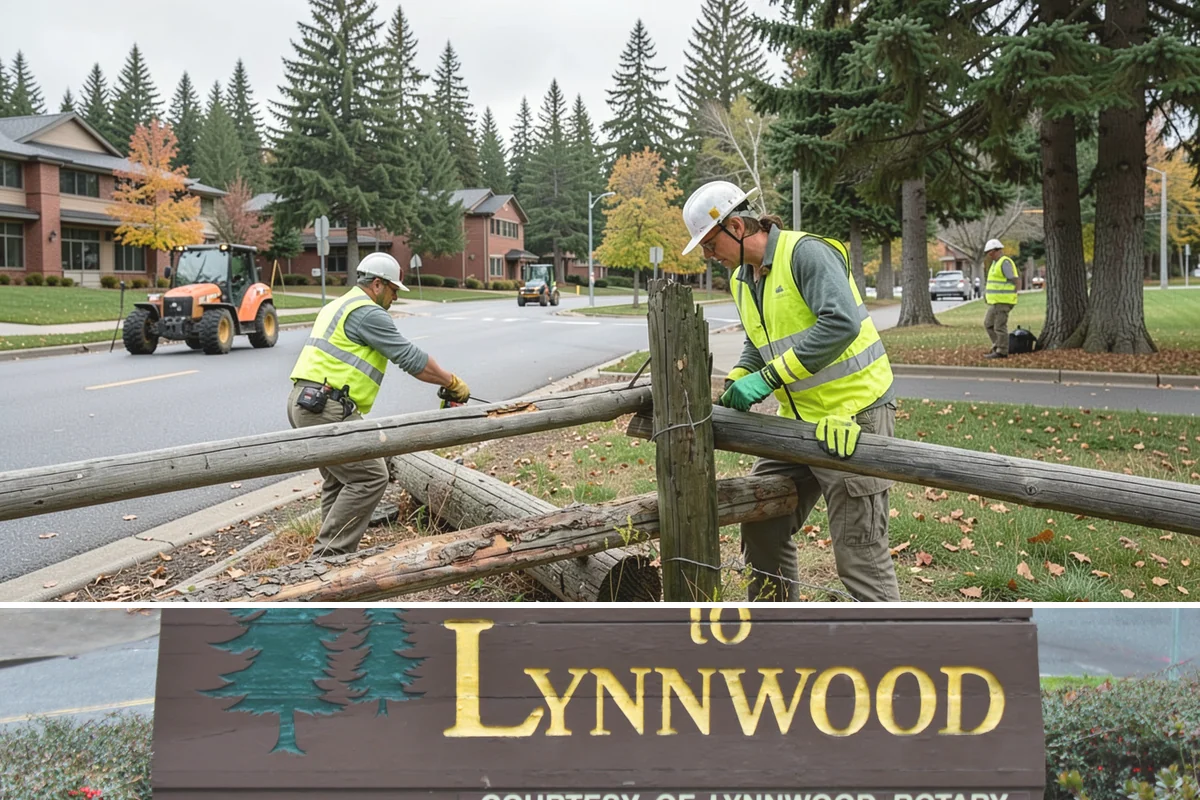 Storm Debris Collection in Lynnwood, Snohomish County, WA - Collection demand follows the fall and winter windstorm season when tree failures peak.