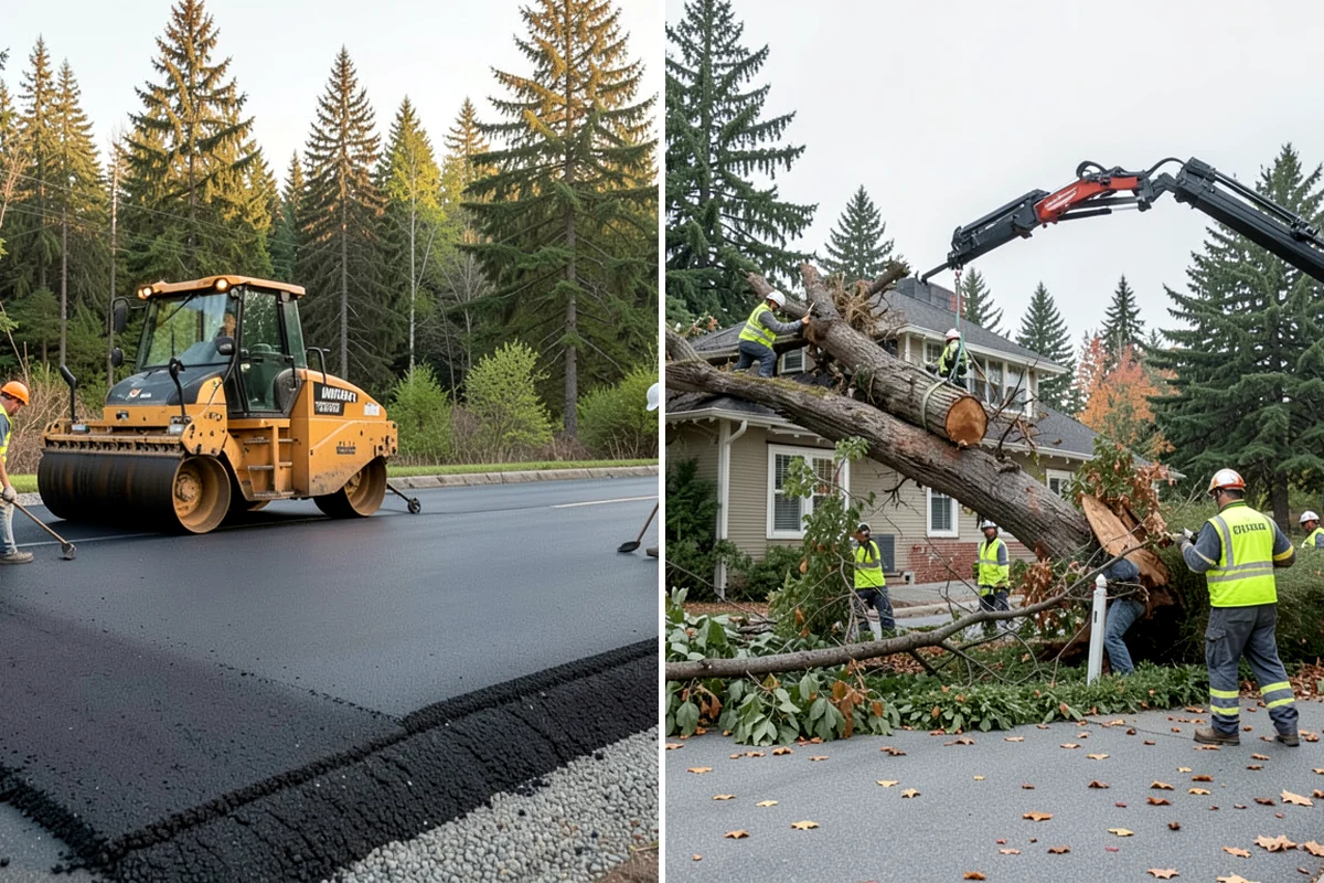 Storm Debris Collection in Maple Valley, King County, WA - Assess debris volume and priority routes
