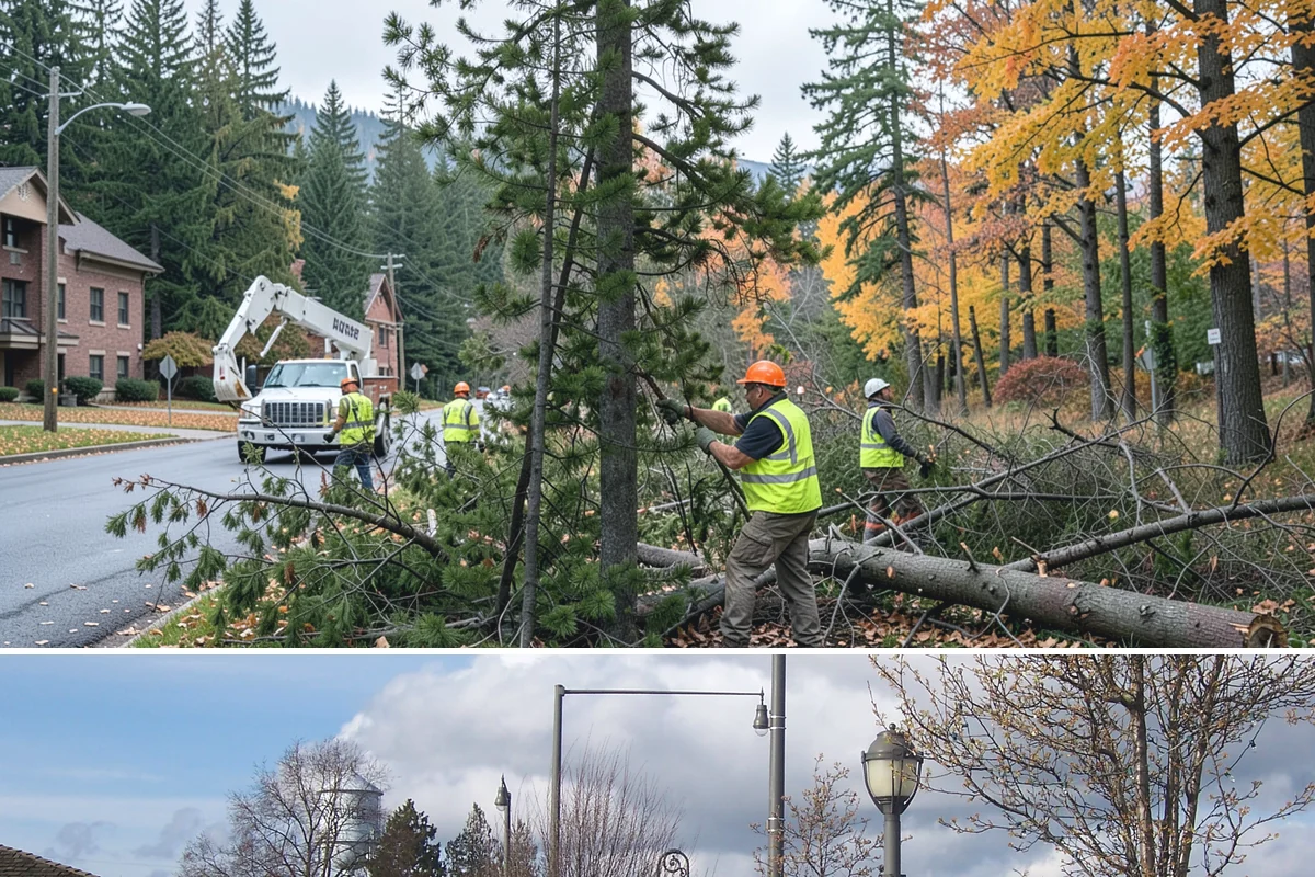 Storm Debris Collection in Marysville, Snohomish County, WA - Collection demand follows the fall and winter windstorm season when tree failures peak.