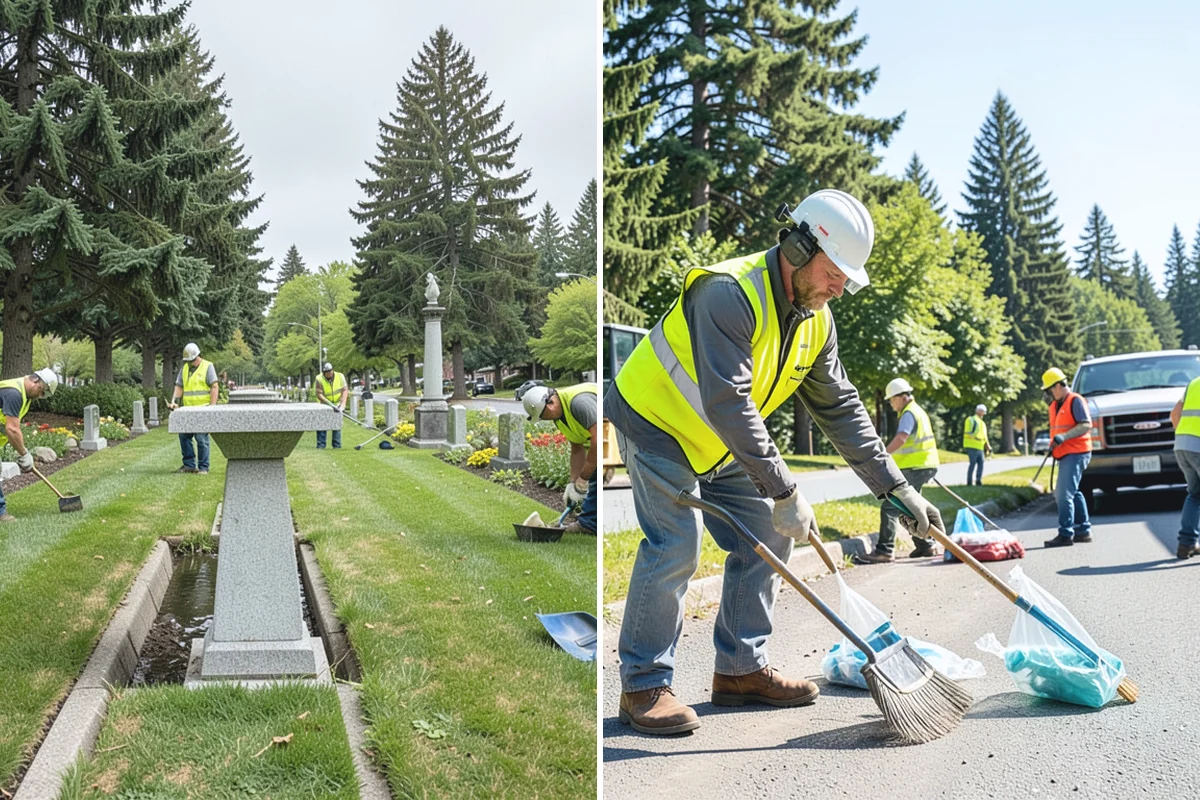 Storm Debris Collection in Redmond, King County, WA - Assess debris volume and priority routes