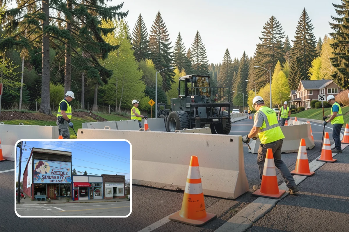 Storm Debris Collection in Ruston, Pierce County, WA - Rapid clearing of blocked routes