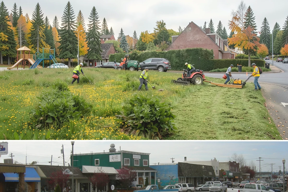 Storm Debris Collection in Stanwood, Snohomish County, WA - Collection demand follows the fall and winter windstorm season when tree failures peak.