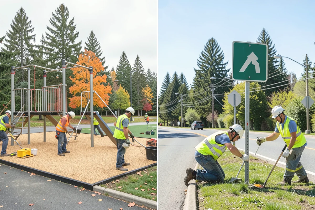 Storm Debris Collection in University Place, Pierce County, WA - Assess debris volume and priority routes