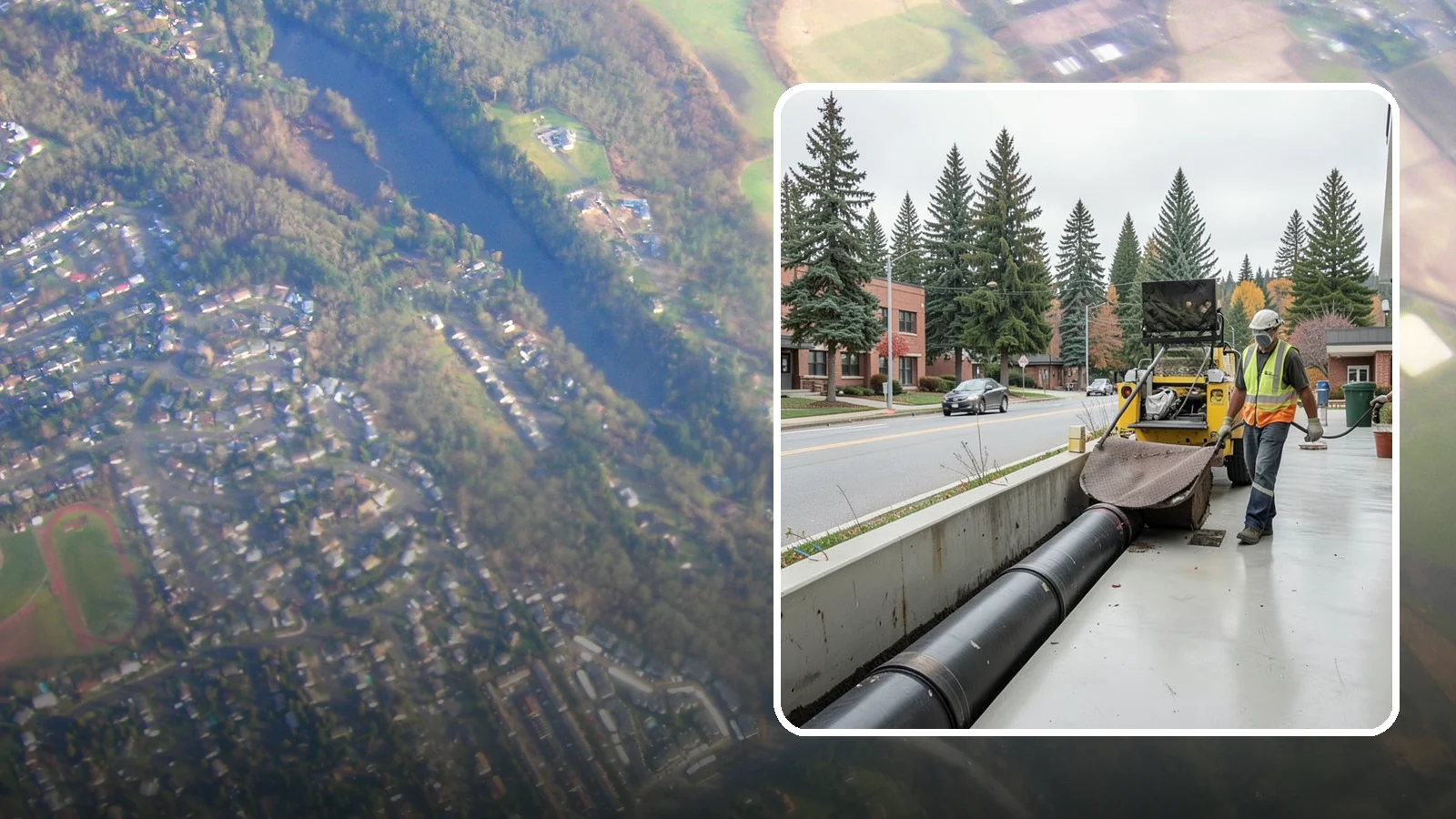 Storm Drain Cleaning in Algona, King County, WA - Storm drain line cleaning that clears pipes and conveyances to maintain full stormwater flow capacity.