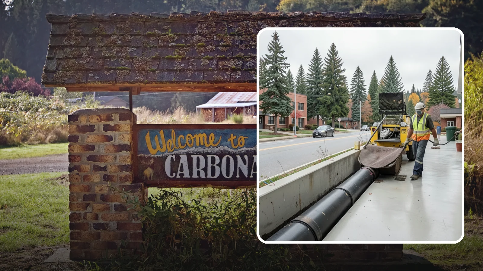 Storm Drain Cleaning in Carbonado, Pierce County, WA - Storm drain line cleaning that clears pipes and conveyances to maintain full stormwater flow capacity.