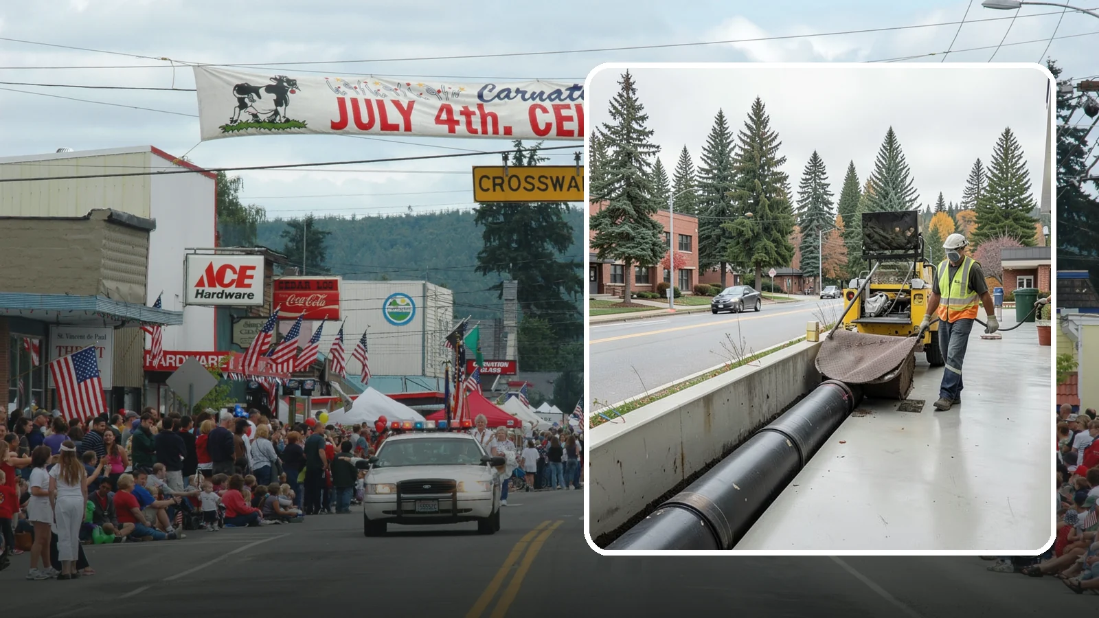 Storm Drain Cleaning in Carnation, King County, WA - Storm drain line cleaning that clears pipes and conveyances to maintain full stormwater flow capacity.