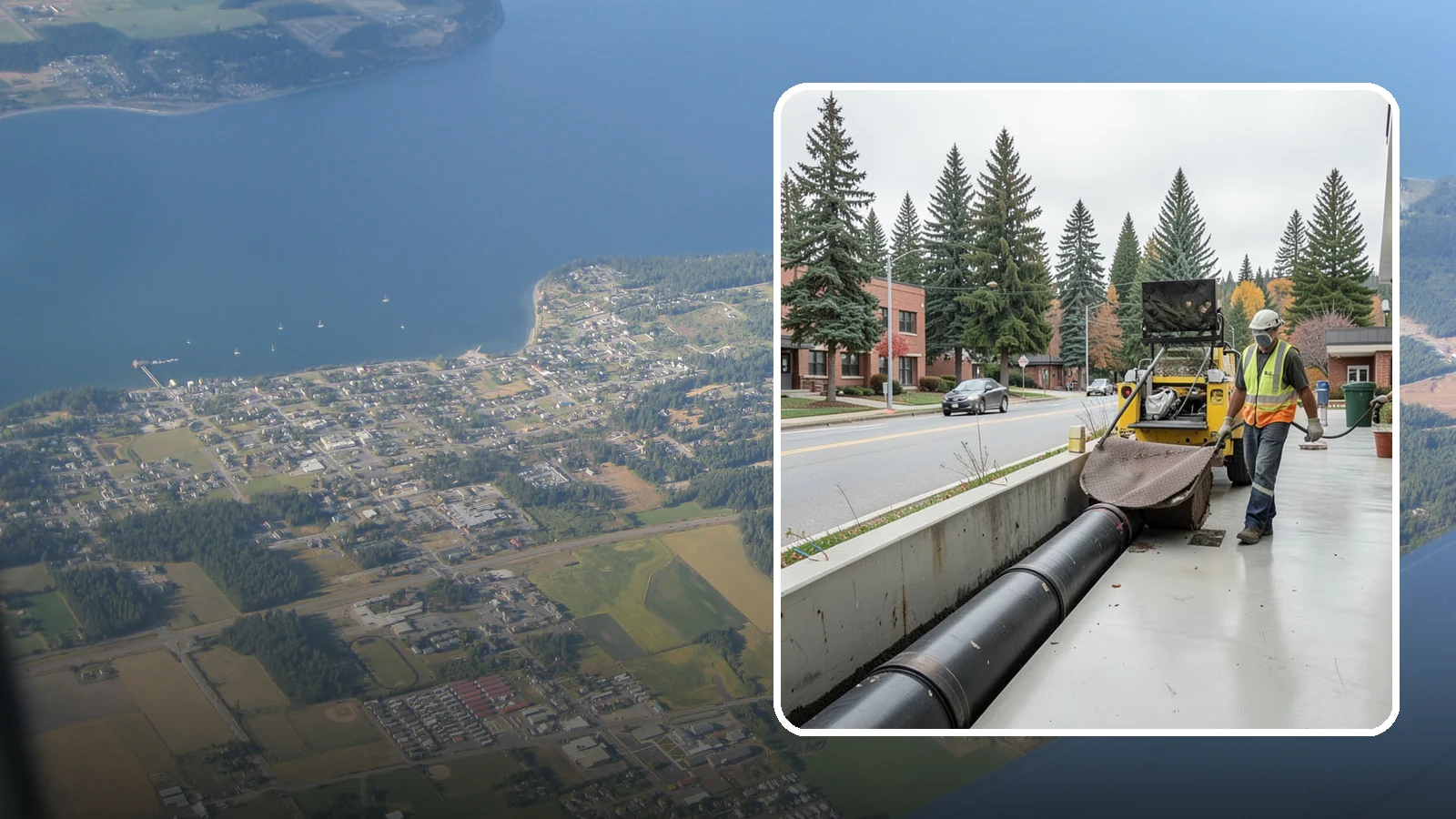 Storm Drain Cleaning in Coupeville, Island County, WA - Storm drain line cleaning that clears pipes and conveyances to maintain full stormwater flow capacity.
