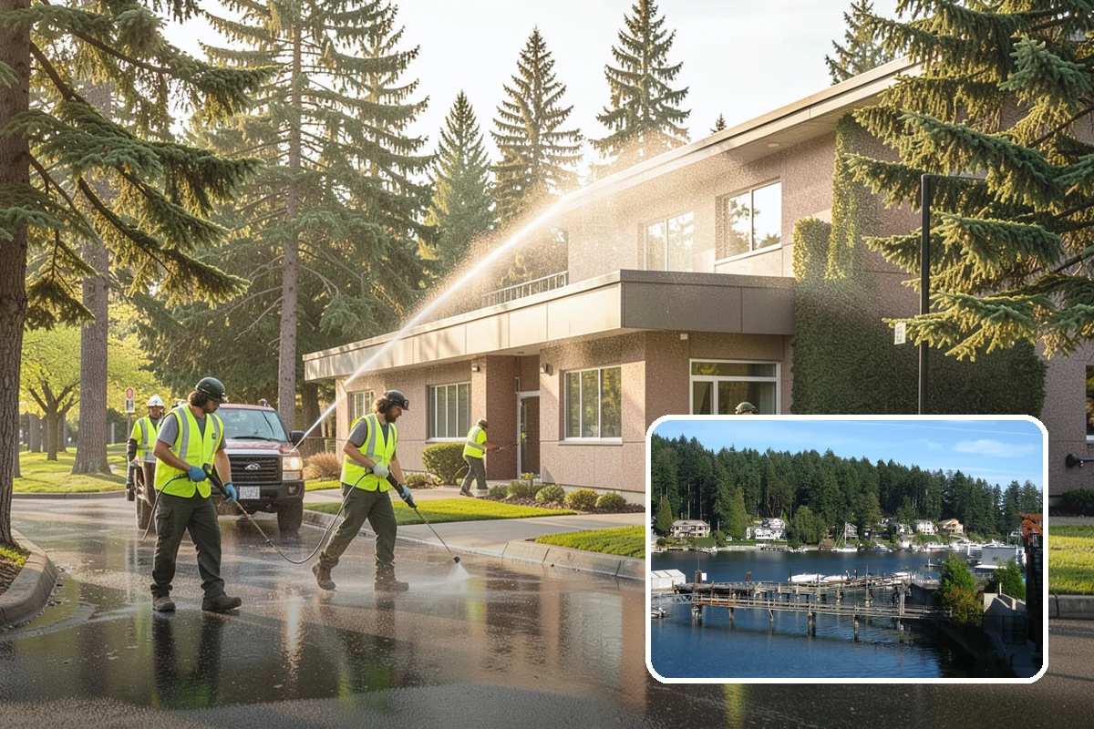 Storm Drain Cleaning in Gig Harbor, Pierce County, WA - Restores full pipe flow capacity to prevent street flooding