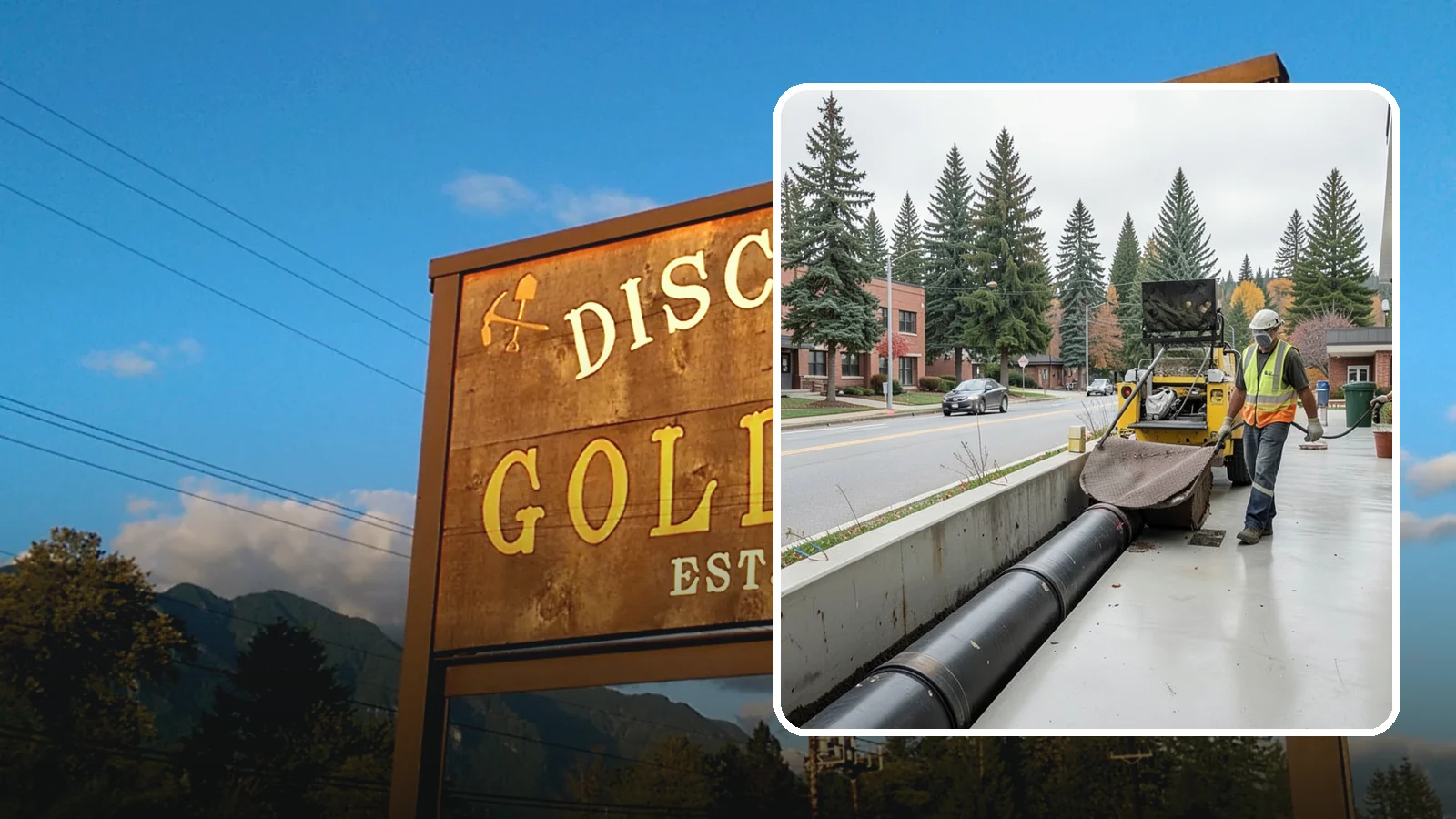 Storm Drain Cleaning in Gold Bar, Snohomish County, WA - Storm drain line cleaning that clears pipes and conveyances to maintain full stormwater flow capacity.