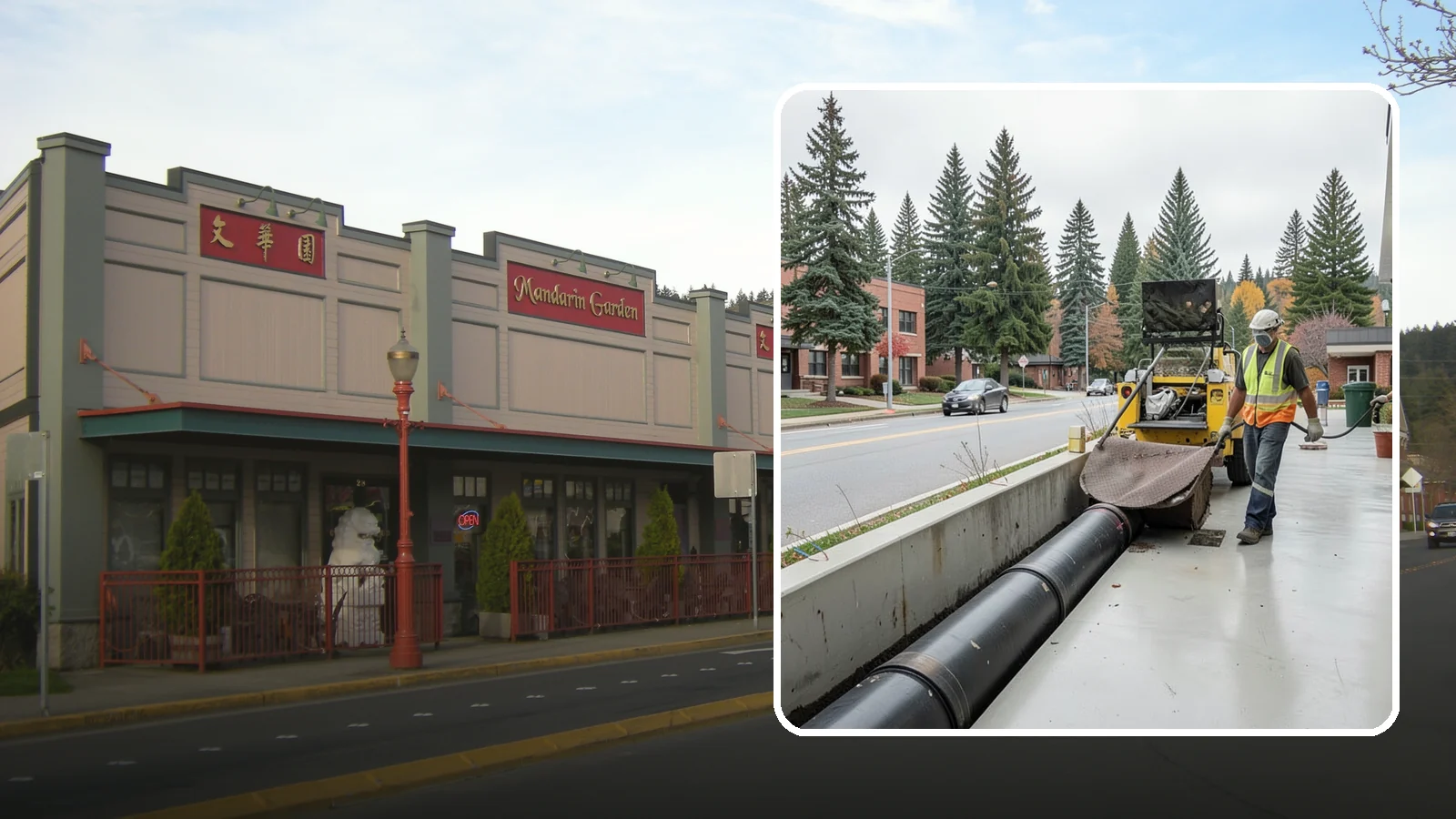 Storm Drain Cleaning in Issaquah, King County, WA - Storm drain line cleaning that clears pipes and conveyances to maintain full stormwater flow capacity.