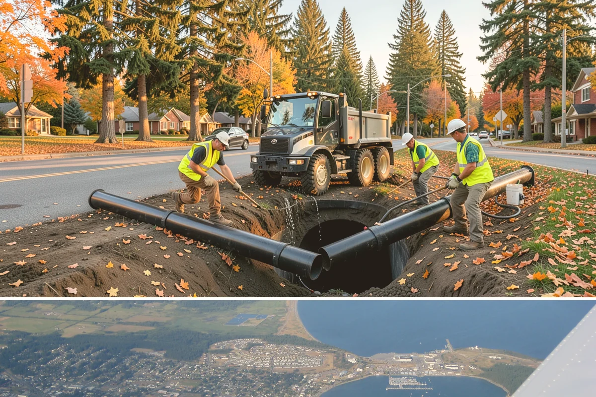 Storm Drain Cleaning in Oak Harbor, Island County, WA - Storm drain cleaning is best performed in late summer through early fall so conveyances run clear when Puget Sound's...