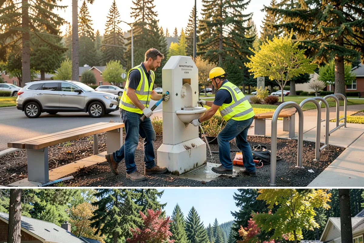 Storm Drain Cleaning in Orting, Pierce County, WA - Storm drain cleaning is best performed in late summer through early fall so conveyances run clear when Puget Sound's...
