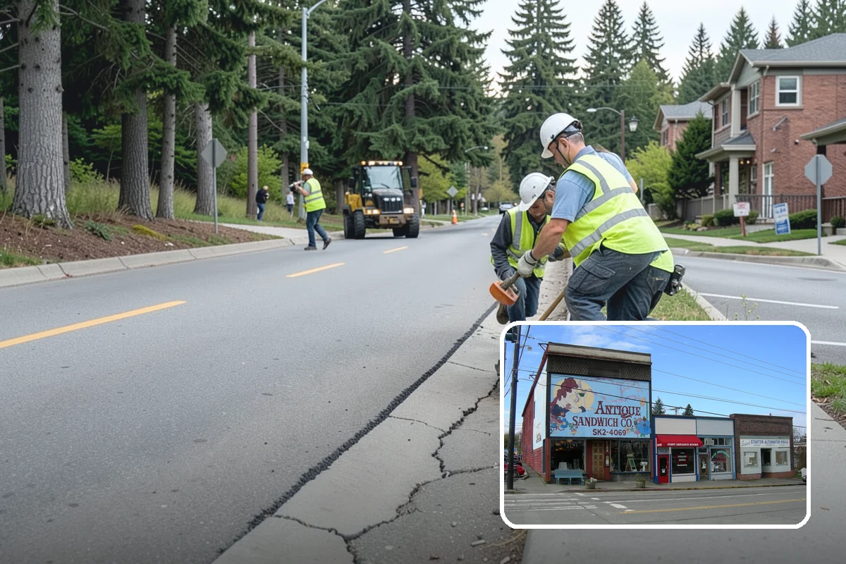 Storm Drain Cleaning in Ruston, Pierce County, WA - Restores full pipe flow capacity to prevent street flooding