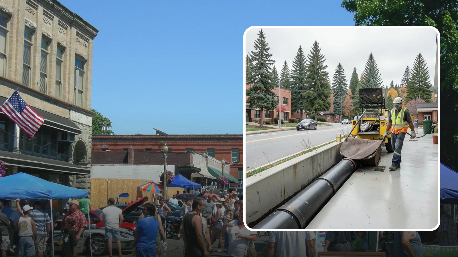 Storm Drain Cleaning in Snohomish, Snohomish County, WA - Storm drain line cleaning that clears pipes and conveyances to maintain full stormwater flow capacity.