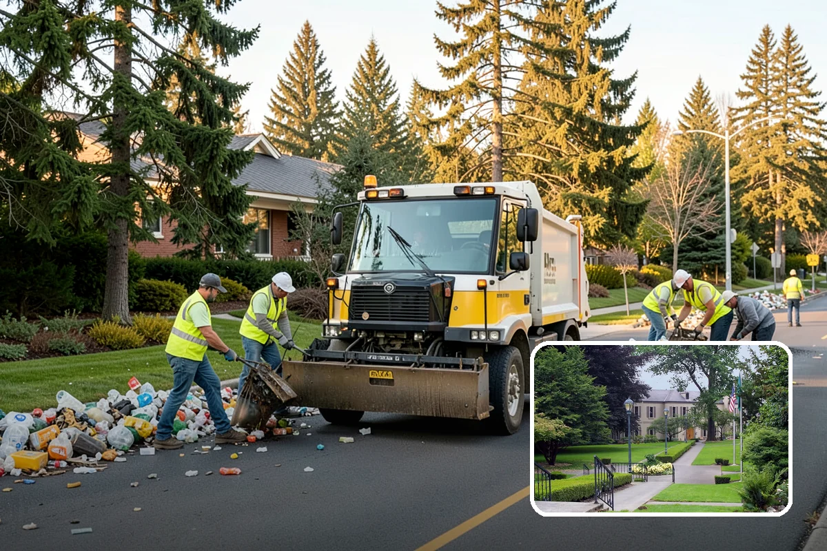 Storm Drain Cleaning in Woodinville, King County, WA - Restores full pipe flow capacity to prevent street flooding