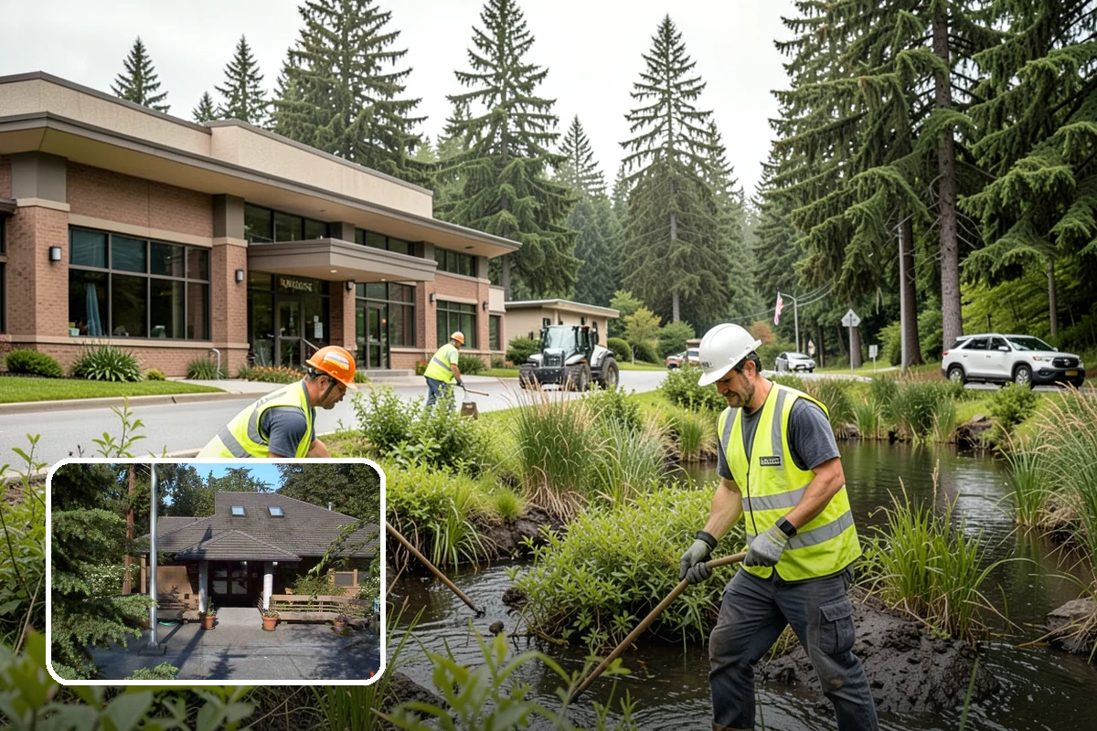 Storm Drain Cleaning in Yarrow Point, King County, WA - Restores full pipe flow capacity to prevent street flooding