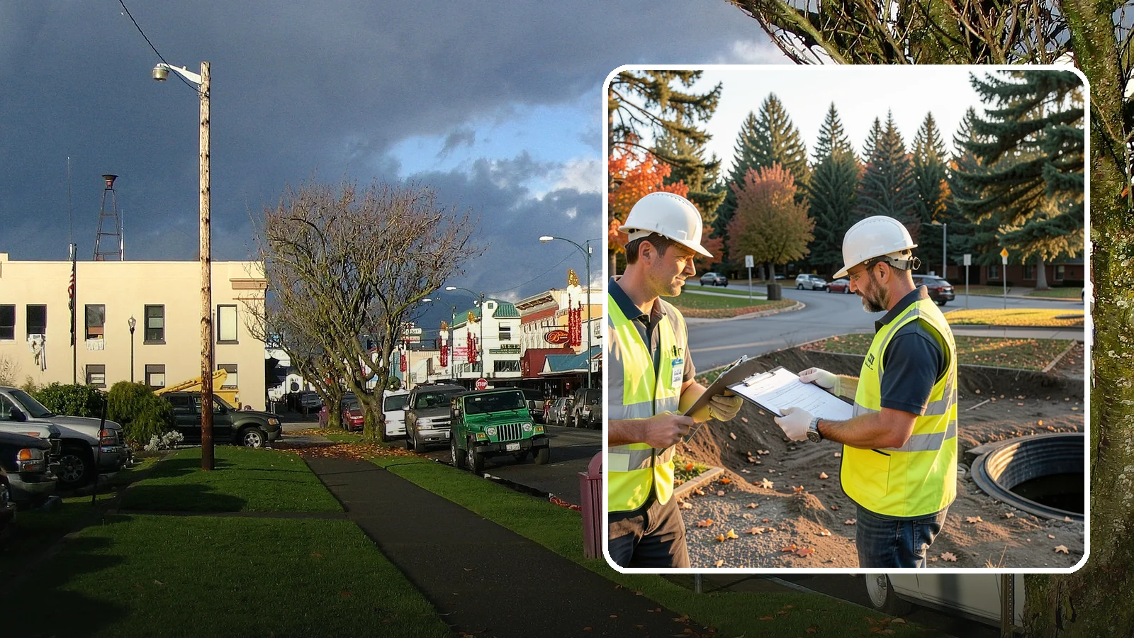 Storm Drain Inspections in Arlington, Snohomish County, WA - CCTV storm drain inspections that assess pipe condition and prioritize maintenance and capital investment.
