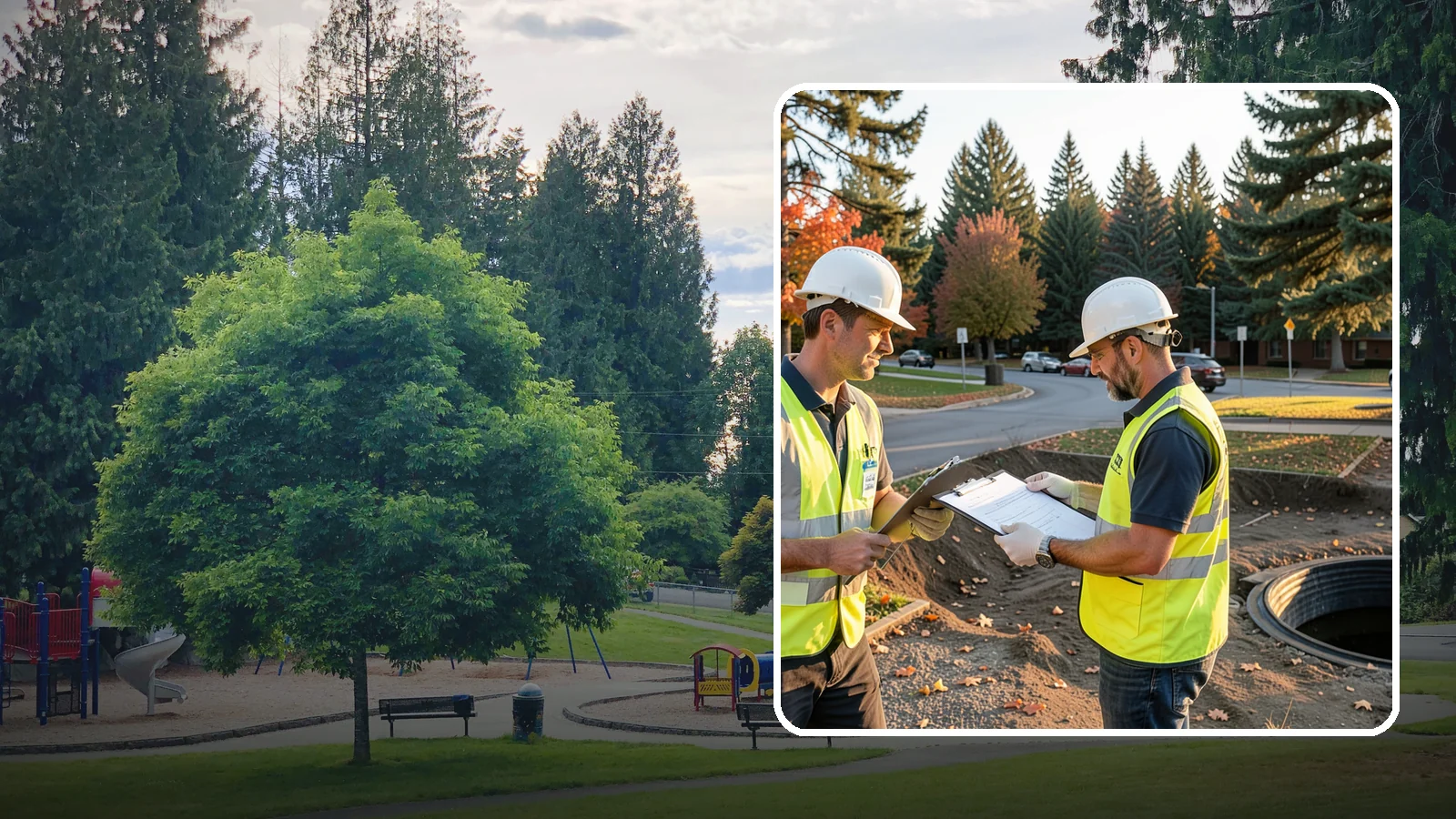 Storm Drain Inspections in Bonney Lake, Pierce County, WA - CCTV storm drain inspections that assess pipe condition and prioritize maintenance and capital investment.
