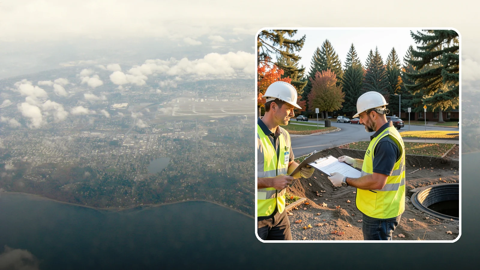 Storm Drain Inspections in Burien, King County, WA - CCTV storm drain inspections that assess pipe condition and prioritize maintenance and capital investment.