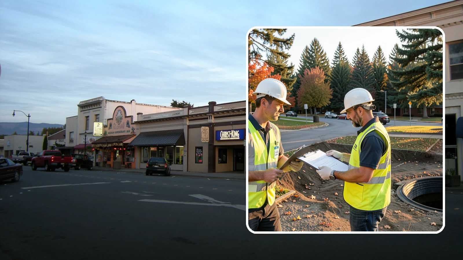 Storm Drain Inspections in Burlington, Skagit County, WA - CCTV storm drain inspections that assess pipe condition and prioritize maintenance and capital investment.