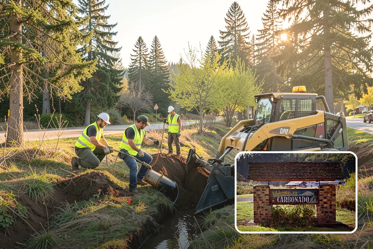Storm Drain Inspections in Carbonado, Pierce County, WA - Reveals hidden pipe defects before they cause failures