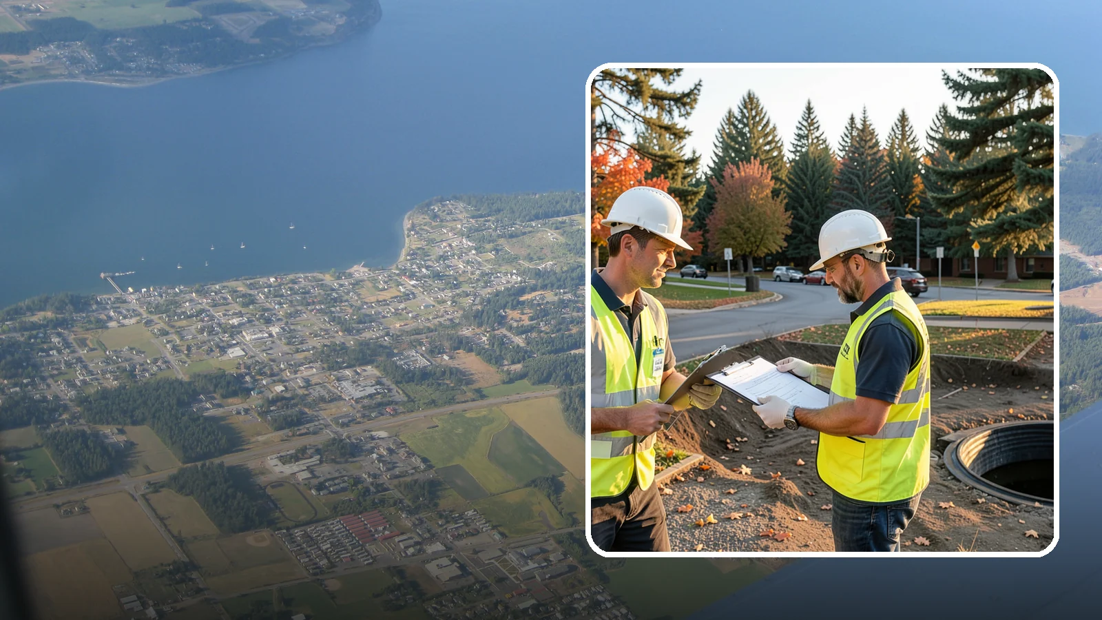 Storm Drain Inspections in Coupeville, Island County, WA - CCTV storm drain inspections that assess pipe condition and prioritize maintenance and capital investment.