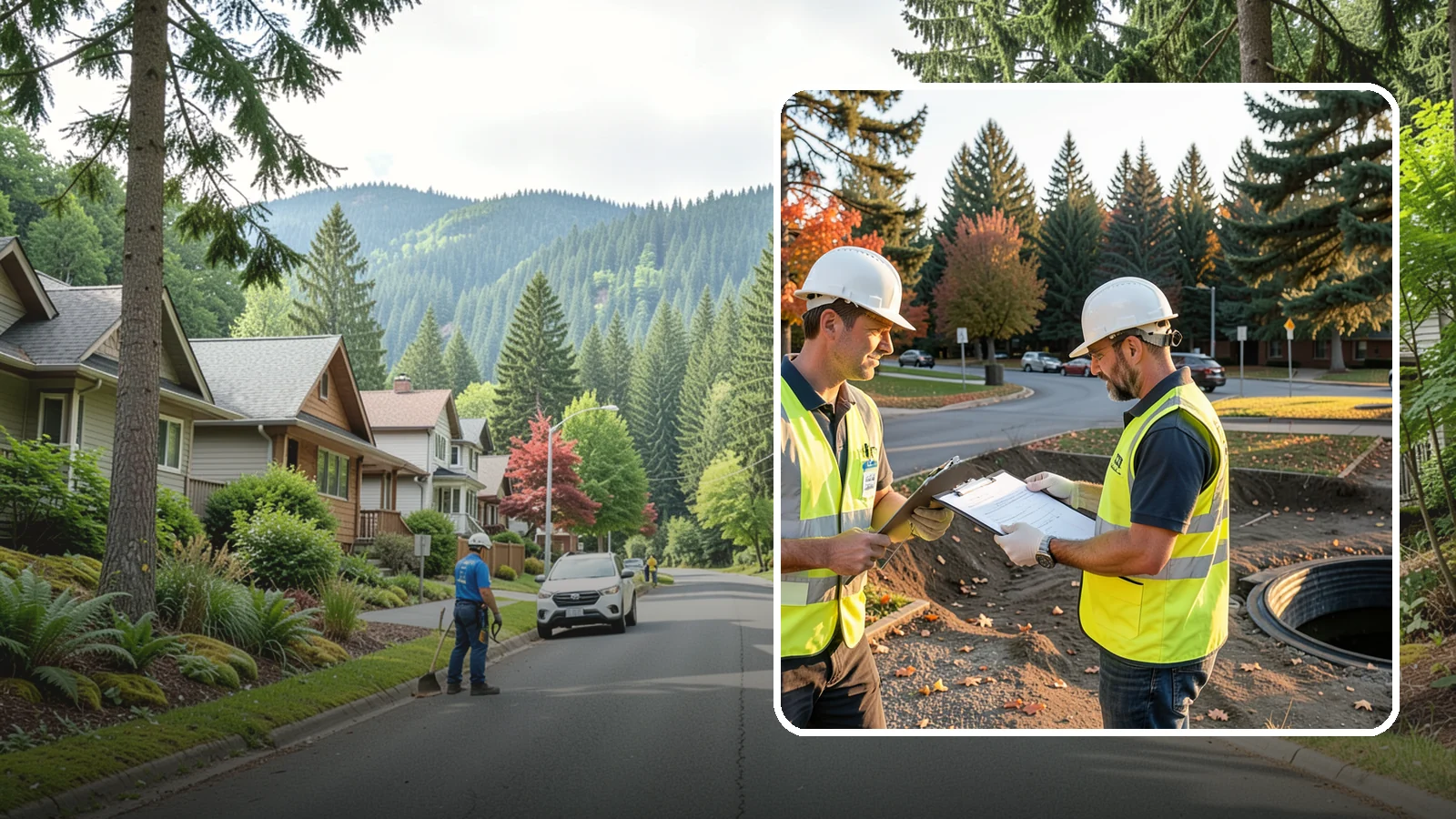 Storm Drain Inspections in Darrington, Snohomish County, WA - CCTV storm drain inspections that assess pipe condition and prioritize maintenance and capital investment.