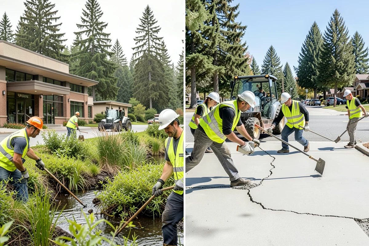 Storm Drain Inspections in DuPont, Pierce County, WA - Define inspection segments and confirm access and cleaning needs