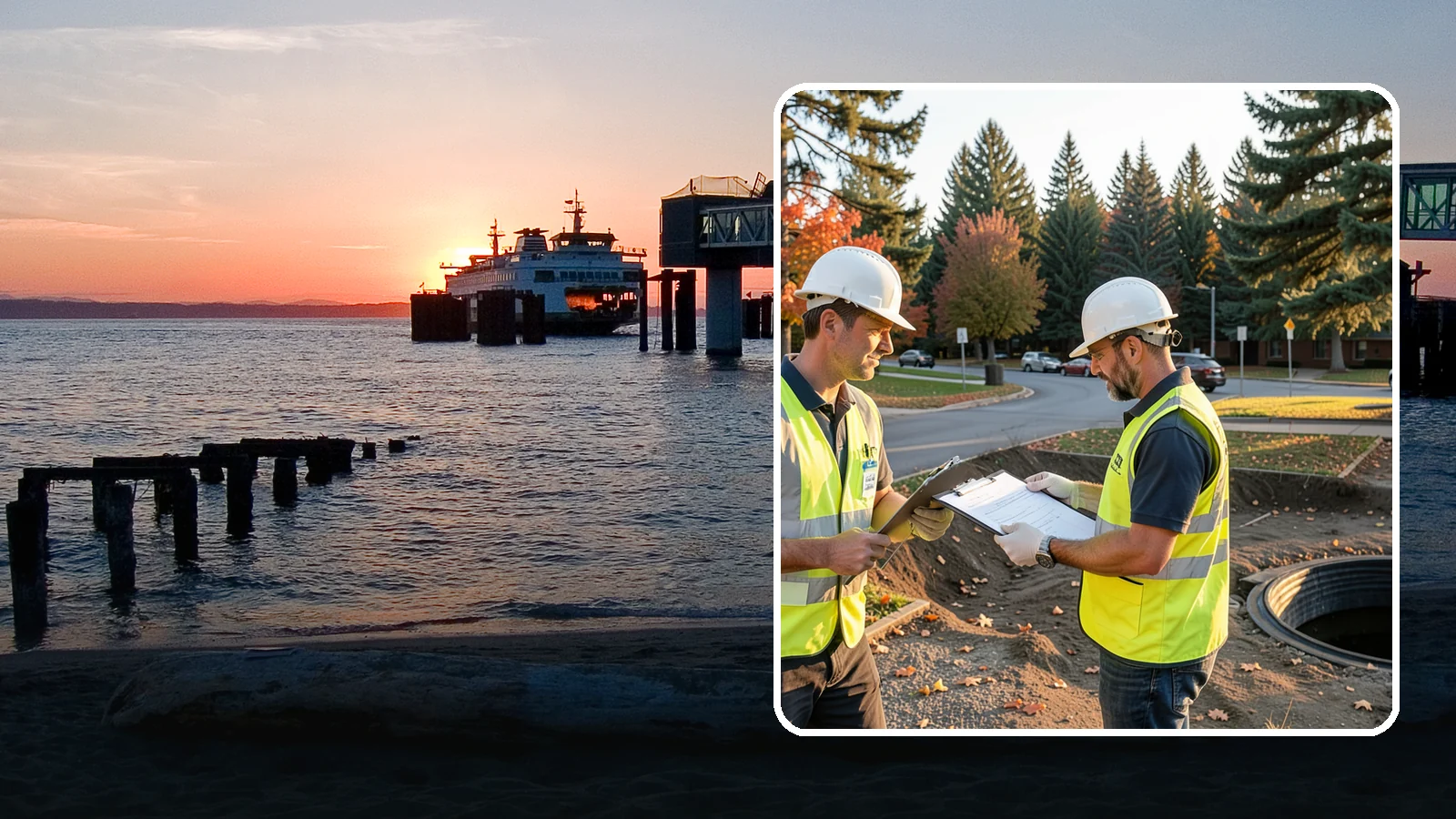 Storm Drain Inspections in Edmonds, Snohomish County, WA - CCTV storm drain inspections that assess pipe condition and prioritize maintenance and capital investment.