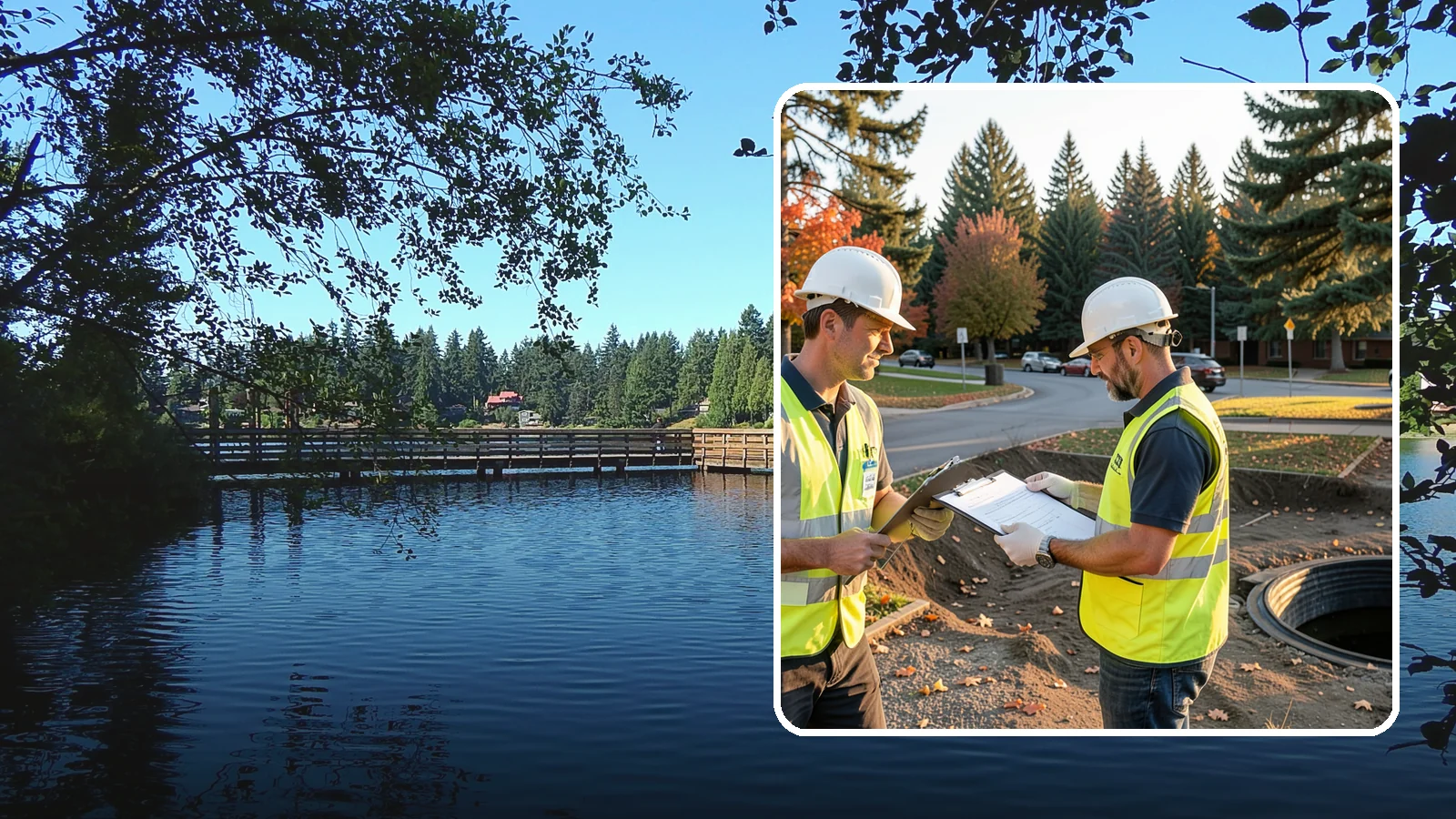 Storm Drain Inspections in Federal Way, King County, WA - CCTV storm drain inspections that assess pipe condition and prioritize maintenance and capital investment.