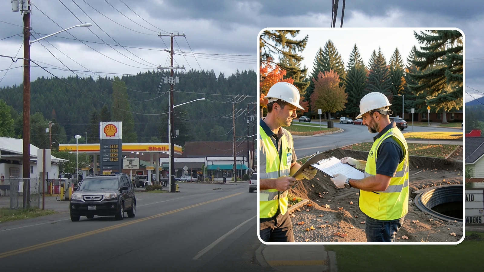 Storm Drain Inspections in Granite Falls, Snohomish County, WA - CCTV storm drain inspections that assess pipe condition and prioritize maintenance and capital investment.