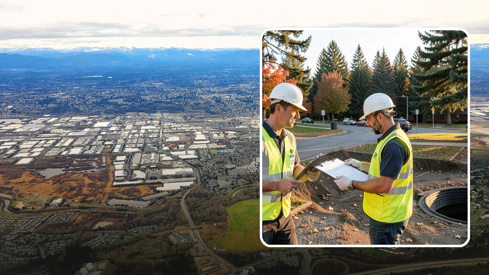 Storm Drain Inspections in Kent, King County, WA - CCTV storm drain inspections that assess pipe condition and prioritize maintenance and capital investment.