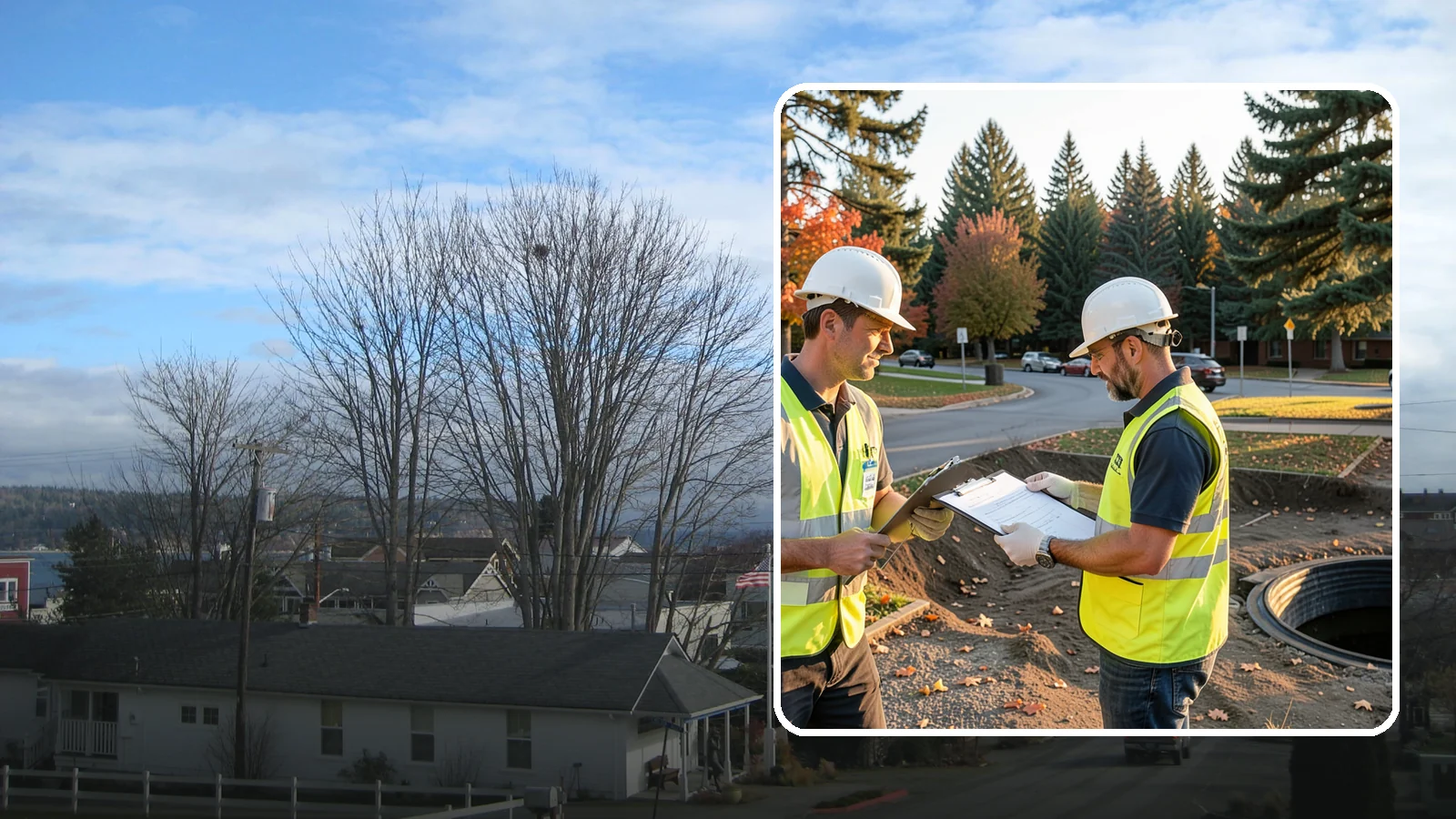 Storm Drain Inspections in Langley, Island County, WA - CCTV storm drain inspections that assess pipe condition and prioritize maintenance and capital investment.