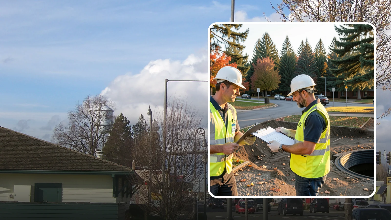 Storm Drain Inspections in Marysville, Snohomish County, WA - CCTV storm drain inspections that assess pipe condition and prioritize maintenance and capital investment.