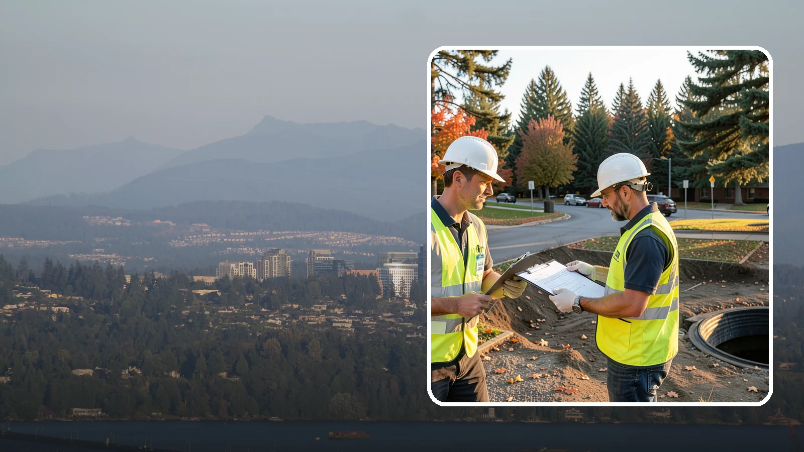 Storm Drain Inspections in Medina, King County, WA - CCTV storm drain inspections that assess pipe condition and prioritize maintenance and capital investment.
