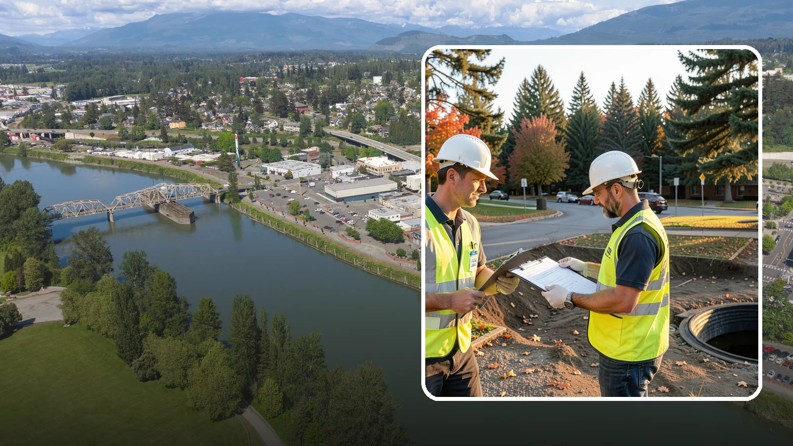 Storm Drain Inspections in Mount Vernon, Skagit County, WA - CCTV storm drain inspections that assess pipe condition and prioritize maintenance and capital investment.