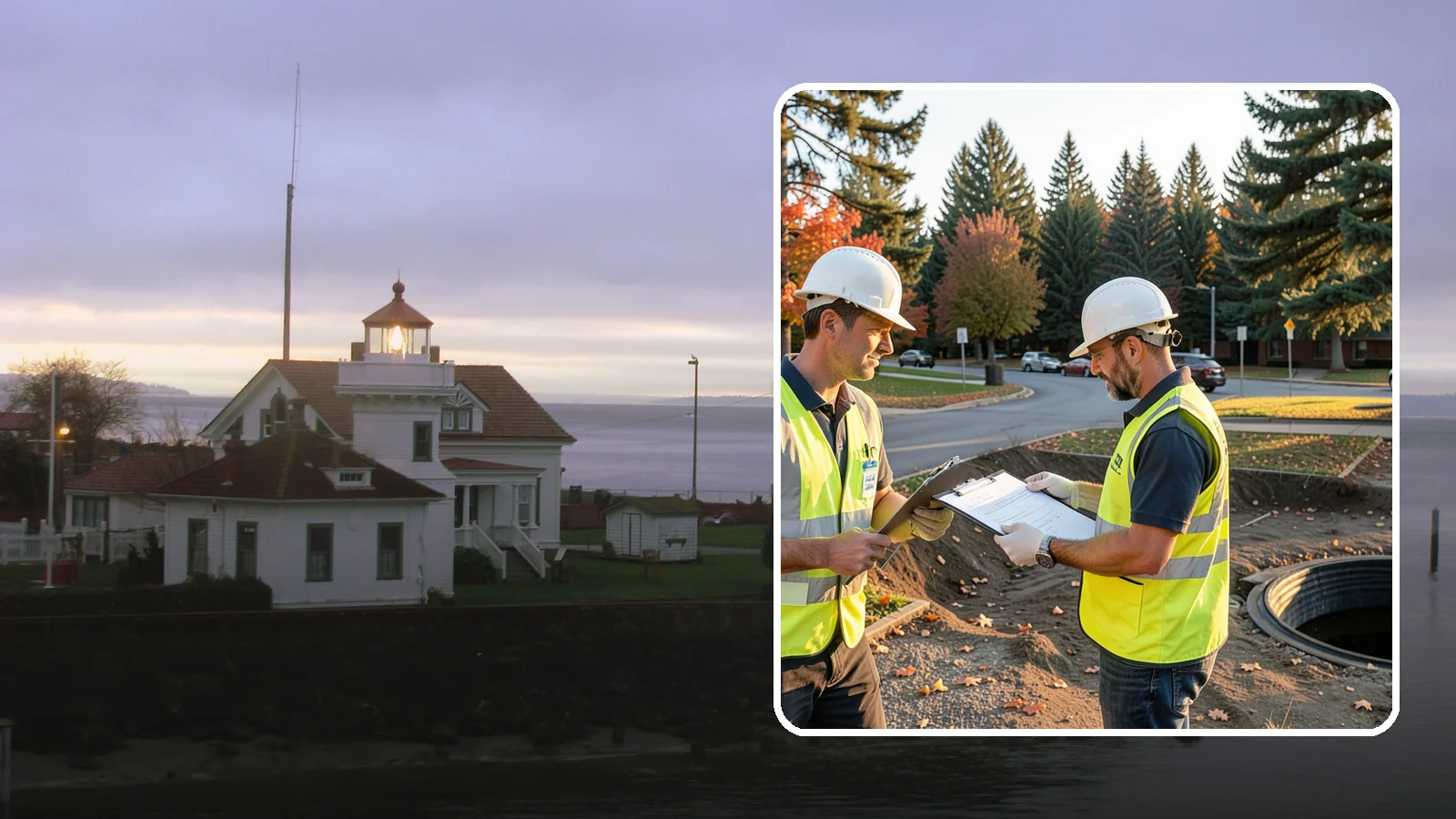 Storm Drain Inspections in Mukilteo, Snohomish County, WA - CCTV storm drain inspections that assess pipe condition and prioritize maintenance and capital investment.