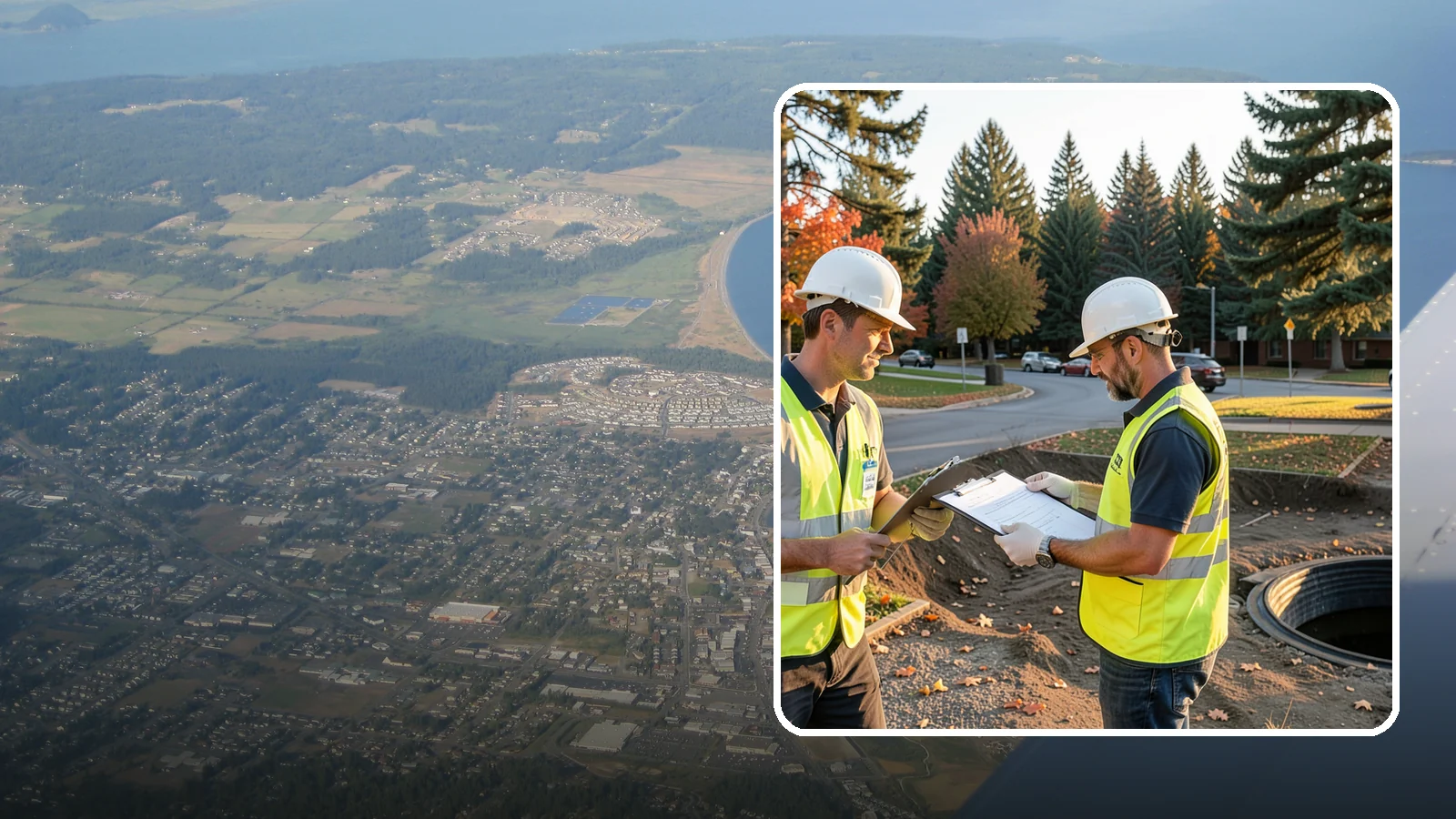 Storm Drain Inspections in Oak Harbor, Island County, WA - CCTV storm drain inspections that assess pipe condition and prioritize maintenance and capital investment.