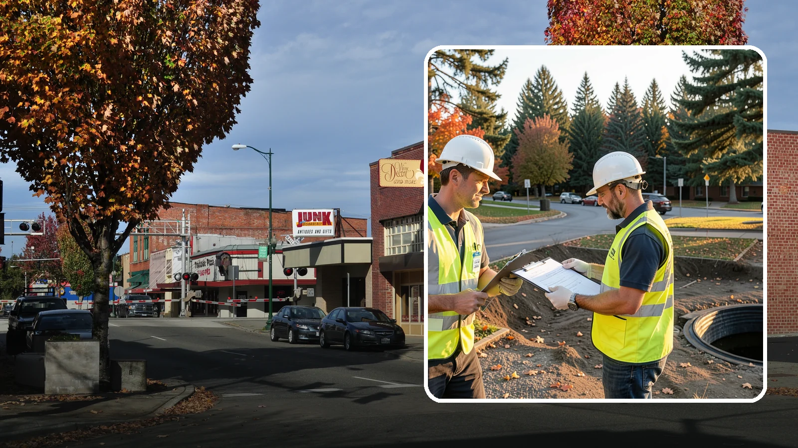 Storm Drain Inspections in Puyallup, Pierce County, WA - CCTV storm drain inspections that assess pipe condition and prioritize maintenance and capital investment.