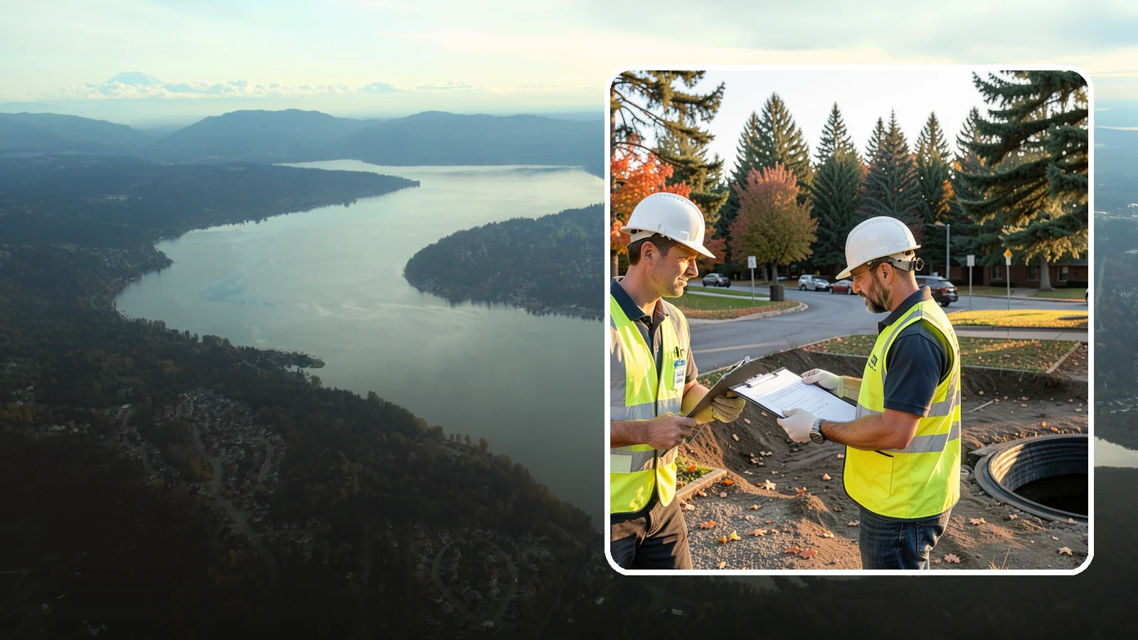 Storm Drain Inspections in Sammamish, King County, WA - CCTV storm drain inspections that assess pipe condition and prioritize maintenance and capital investment.