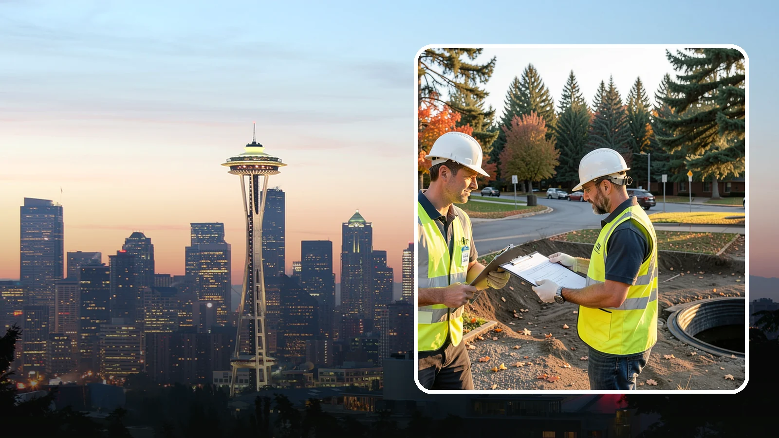 Storm Drain Inspections in Seattle, King County, WA - CCTV storm drain inspections that assess pipe condition and prioritize maintenance and capital investment.